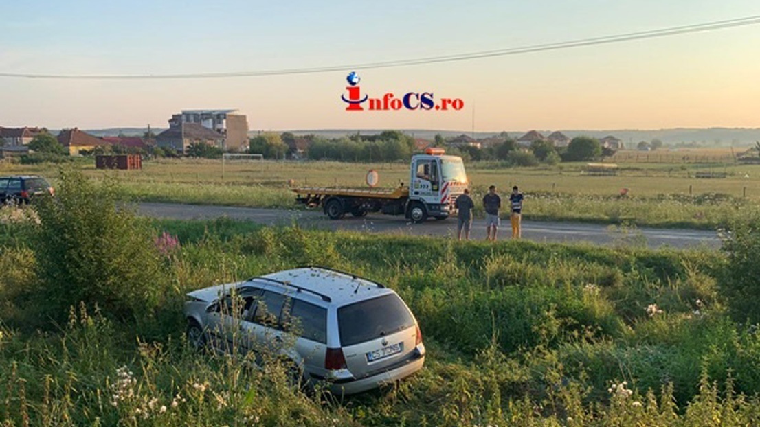 Grav accident de circulaţie la Berzovia VIDEO