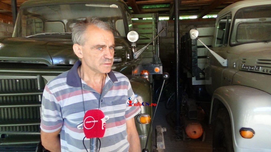 Istoria camioanelor vechi romaneşti readuse la viaţa de Petru Filca din Iabalcea  VIDEO