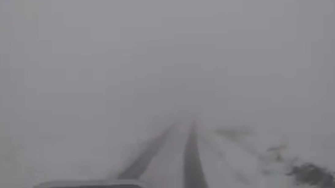 Zăpada în octombrie 2019 pe Muntele Mic VIDEO
