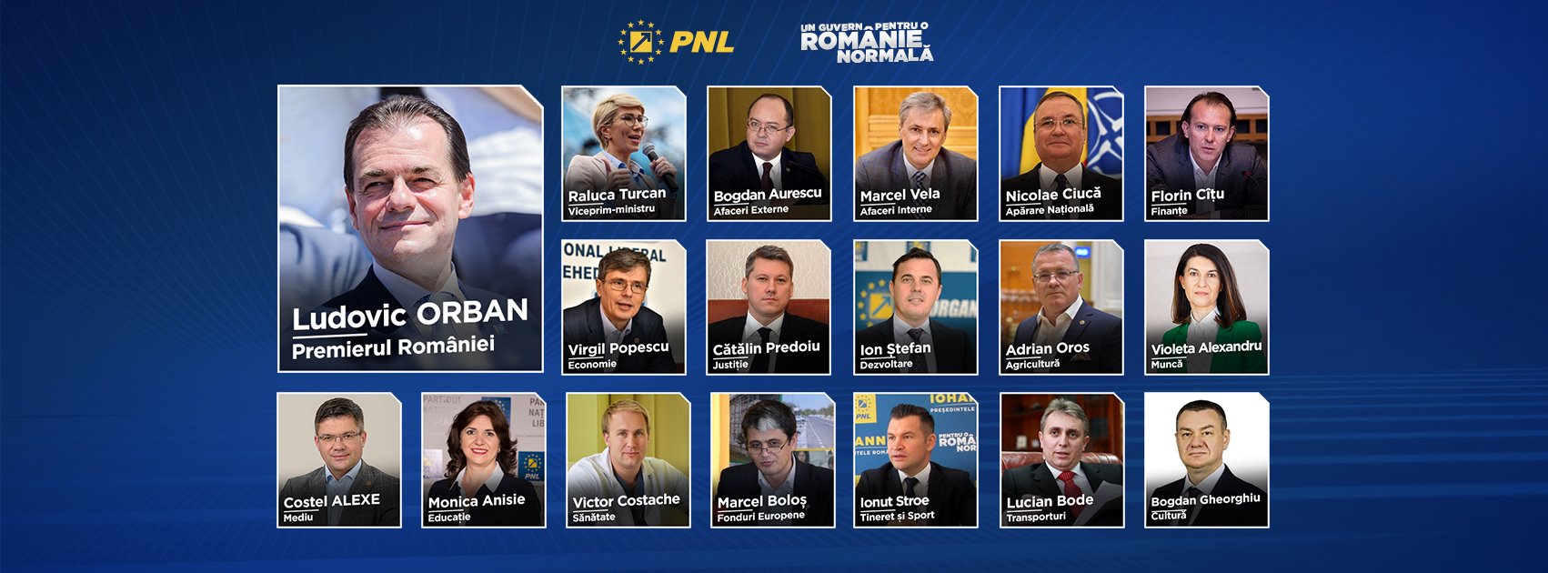 Iata miniștrii noului Guvern Orban, votați astăzi în Parlament