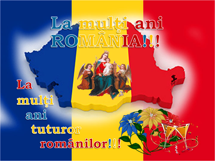 Familia noastră de români vă urează la mulți ani unor români adevărați!