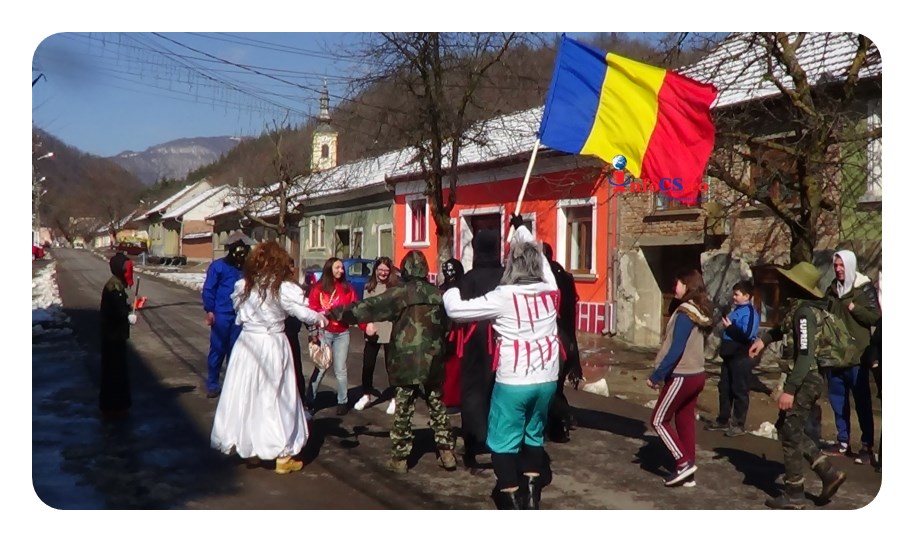 A reînviat tradiția „măimucilor” la Lăpuşnicu Mare – Obicei vechi in Banatul Montan VIDEO