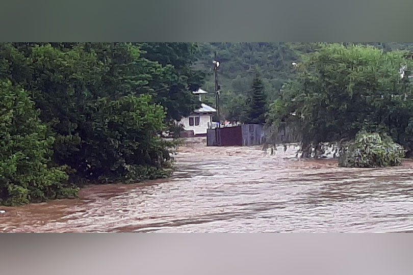 Au fost, din nou, inundaţii în Caraş-Severin -Rusca, Teregova, Fenes VIDEO
