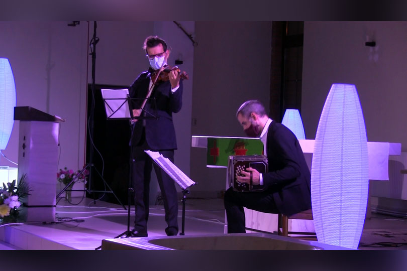 Celebra vioară Stradivarius Elder-Voicu a ajuns, în premieră, la Reșița VIDEO