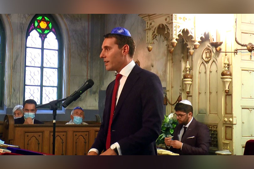 Prințul Nicolae invitat de onoare la Caransebeș, cu ocazia noul an evreiesc VIDEO