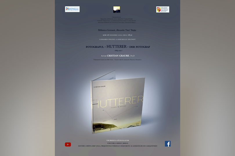 Cristian Graure: HUTTERER: Fotograful = der Fotograf – Lansarea catalogului în ediție bilingvă