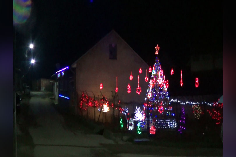 Grădina lui Moș Crăciun de la Lăpusnicu Mare din Valea Almăjului VIDEO