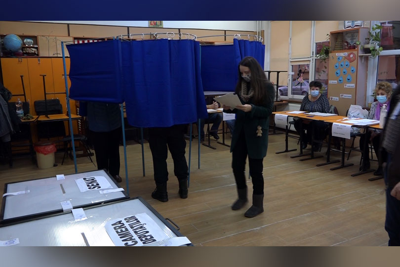 Vot pentru Parlamentul României, la Reșița VIDEO