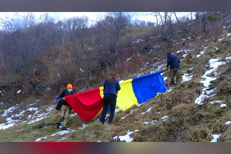 Mica Unire a fost marcată la Prigor în Valea Almăjului EXCLUSIV VIDEO
