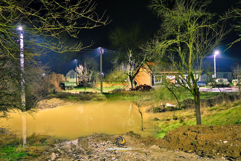 NEWS ALERT Pericol de inundatii in satul Valeapai din Caras Severin