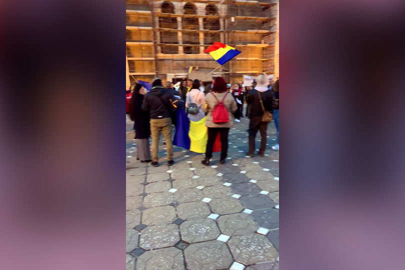 Protestele anti-carantină și anti-Arafat la Timișoara VIDEO