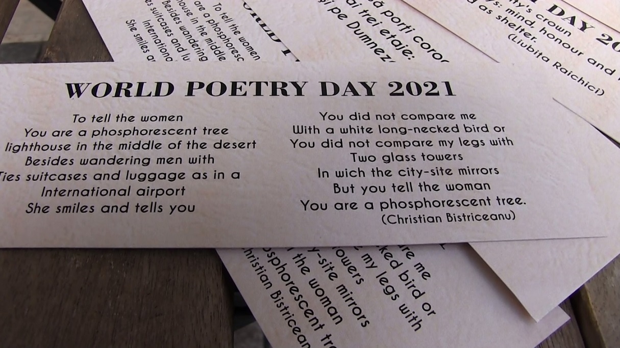 Ziua Internațională a Poeziei a fost marcată, la Reșița, printr-un cenaclu literar inedit VIDEO