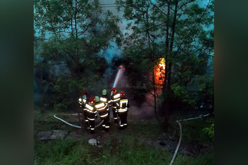  Incendiu la locomotiva electrica a unui tren de calatori in gara la Slatina Timiș