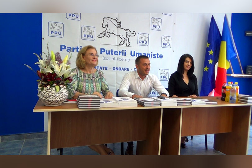 Maria Grapini l-a investit in funcție pe noul președinte al PPU Caras Severin VIDEO