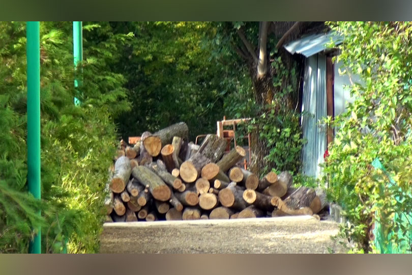 În așteptarea gazului metan, 2/3 din județ se încălzește cu lemne – Blocuri încălzite cu lemne în Caras Severin VIDEO