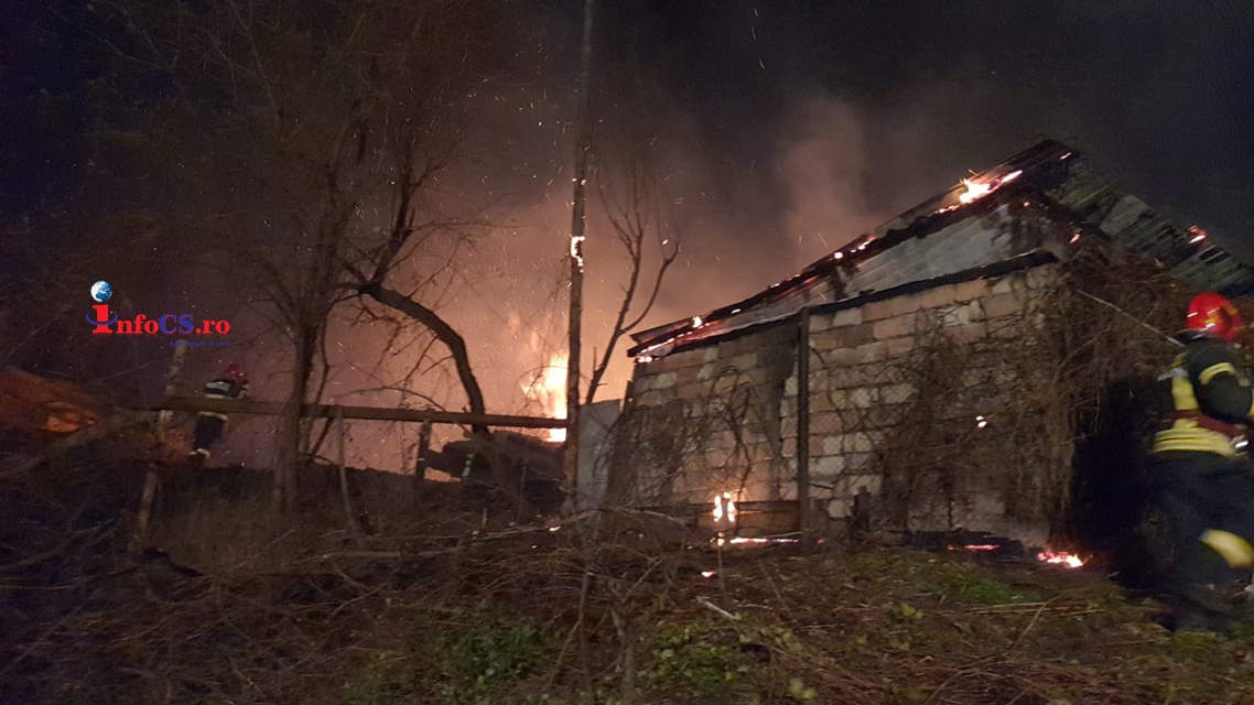 Incendiu de proporții la Oravița – 30 de oameni și-au părăsit locuințele VIDEO EXCLUSIV