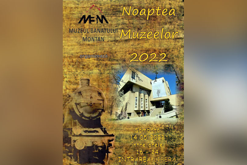 Noaptea  Muzeelor la Muzeul Banatului Montan Reșița