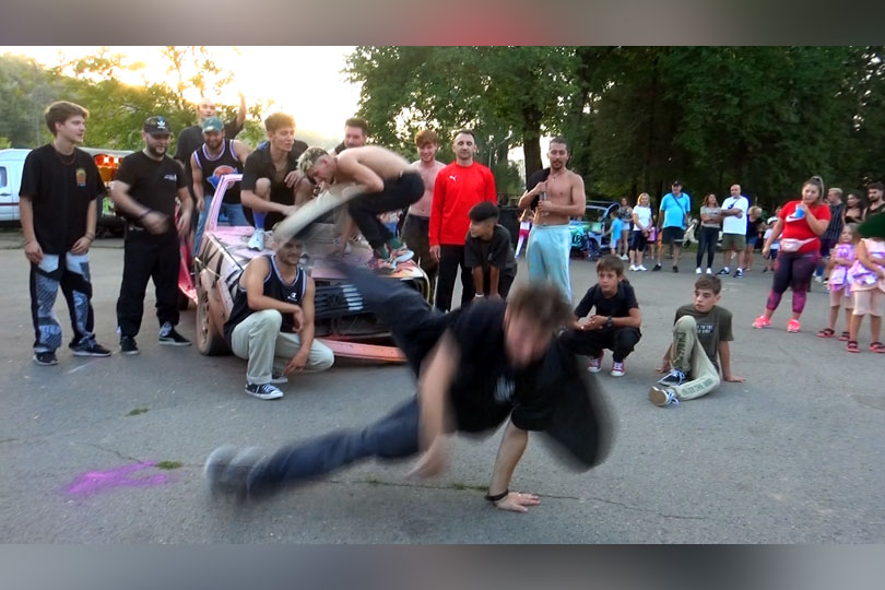 FAUR Festivalul de arta urbana Resita cu breakdance si multa miscare VIDEO