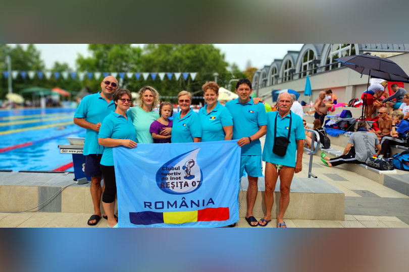 Clubul “Reşita 07” la “Campionatele internaţionale de înot masters ale Ungariei” – Gyula 12-14 august 2022