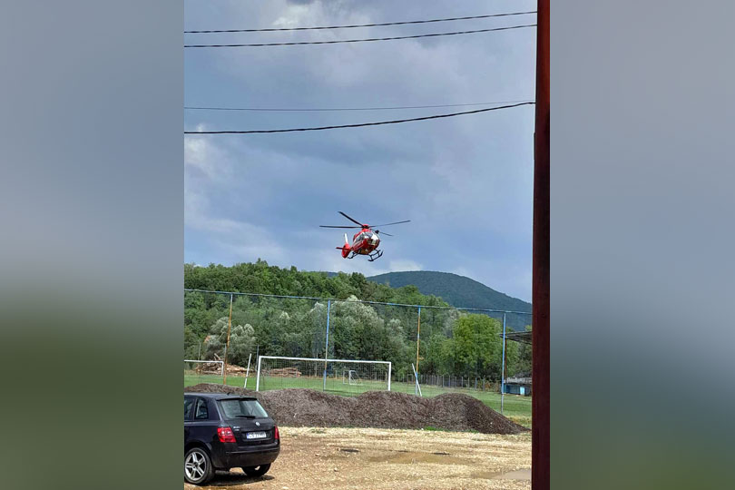Accident cu 3 frați răniți grav pe Valea Răchitei la Șopotu Nou VIDEO