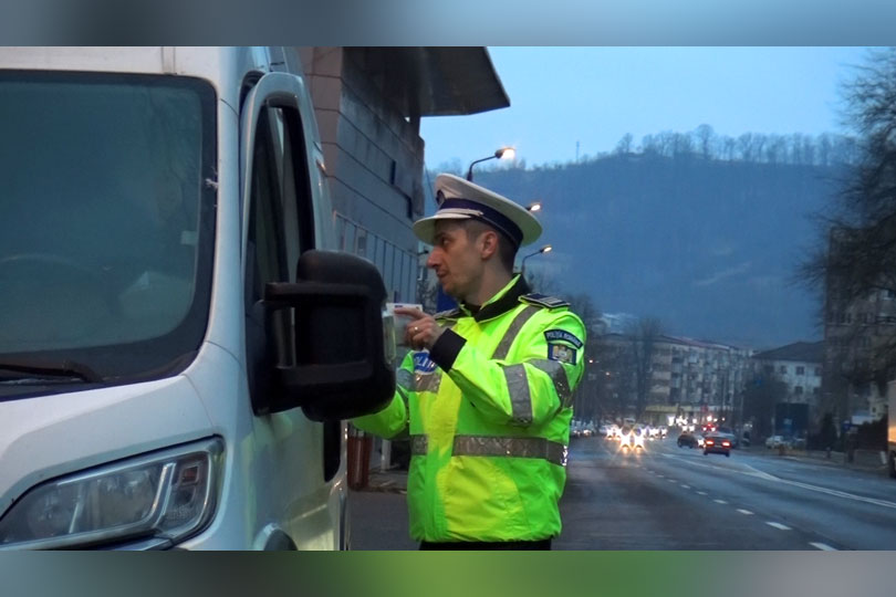 Acțiuni de tip „blitz”, pe DN 68, pentru siguranța rutieră – 173 de sancțiuni în 4 ore VIDEO