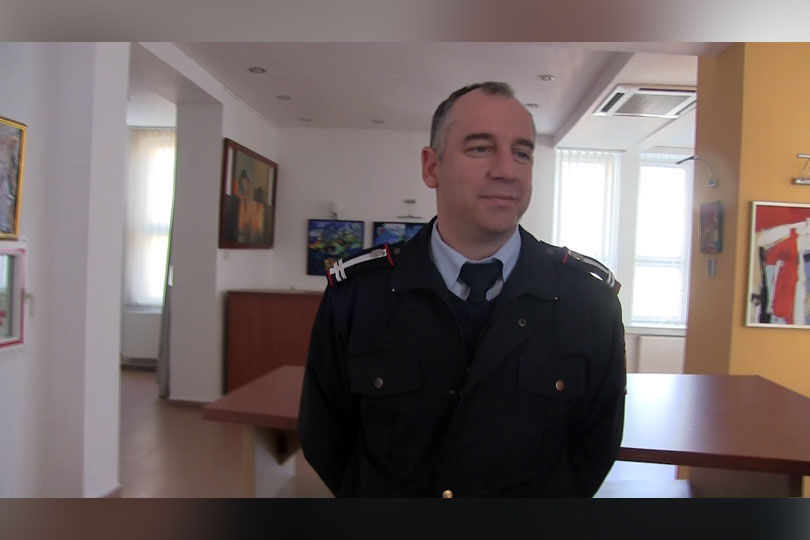 ISU Semenic are comandant nou – Pompierii militari cu un profesionist la cârmă VIDEO