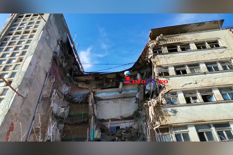 Acoperișul Sanatoriului TBC Marila s-a prăbușit – Inevitabilul s-a produs azi VIDEO