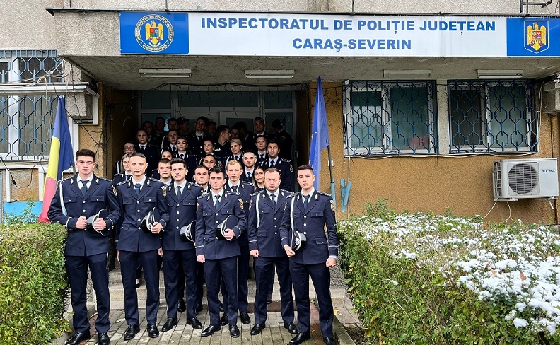 FORȚE PROASPETE LA INSPECTORATUL DE POLIȚIE JUDEȚEAN CARAȘ-SEVERIN