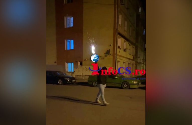 Tir cu pistolul in mijlocul străzii la Resita Distractie zgomotoasă in Catanga VIDEO